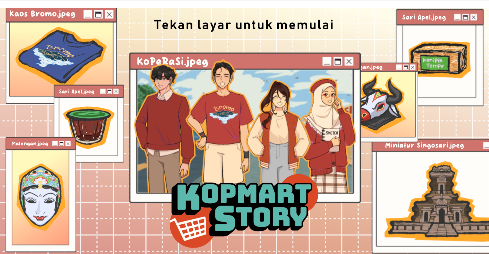 Screenshot of Kopmart-Story